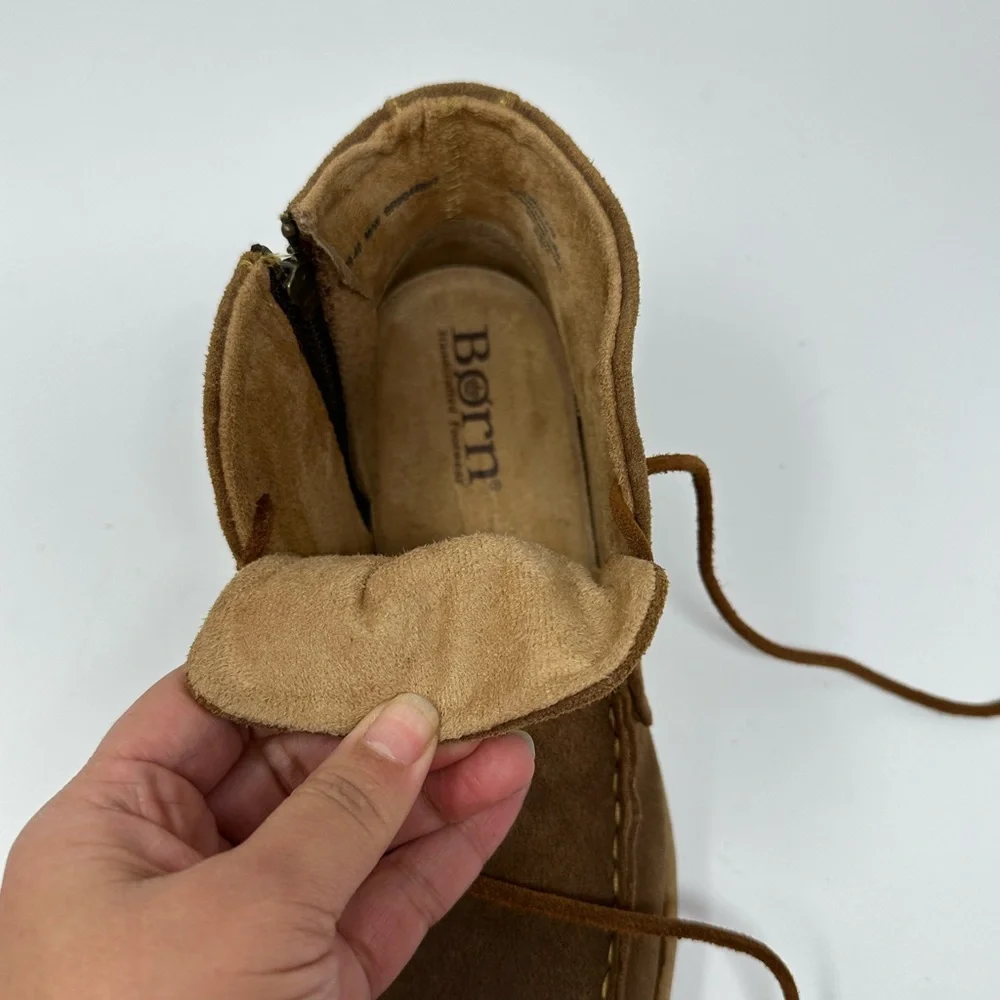 New Born ANALIA Boots Clay Distressed Women's 9M